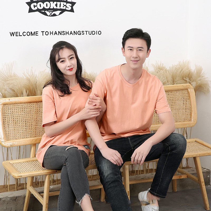 Áo thun trơn 360 Clothing Cotton 100% dáng rộng tay lỡ unisex nam nữ basic nhiều màu