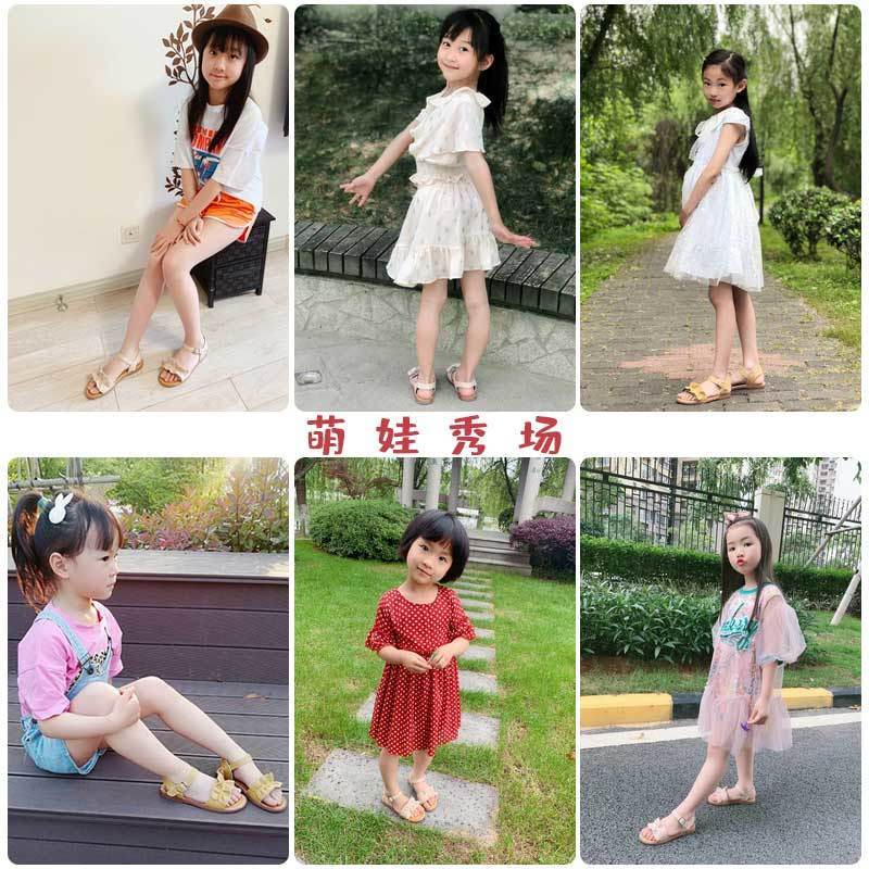 Giày Sandal Đế Mềm Phong Cách Thời Trang Mới 2022 Cho Bé Gái