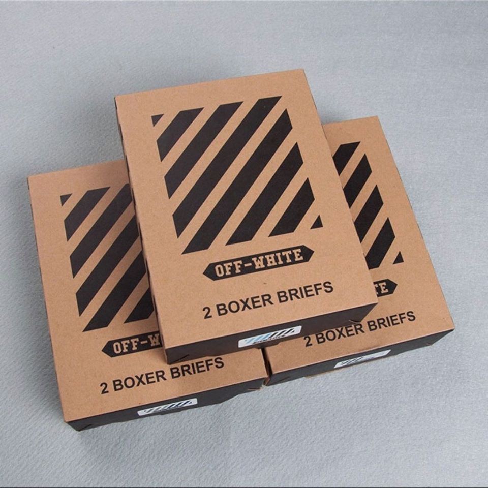 Quần lót nam Boxer Off- White  [FREESHIP]  Bảo Vệ, Nâng Đỡ,  An Toàn kq037 | BigBuy360 - bigbuy360.vn