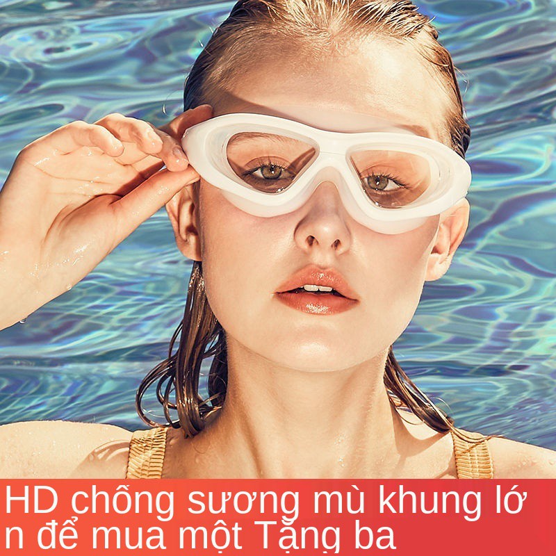 > kính bơi chống thấm nước và sương mù phù hợp với phụ nữ cận thị người lớn gọng phẳng cao- định nghĩa Thiết bị lặn