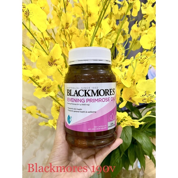 TINH DẦU HOA ANH THẢO ÚC - BLACKMORES EVENING PRIMROSE OIL 190 VIÊN - ĐỦ BILL