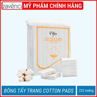 Bông Tẩy Trang Cotton Pad Nội Địa Trung Quốc Zavenci (222 miếng)