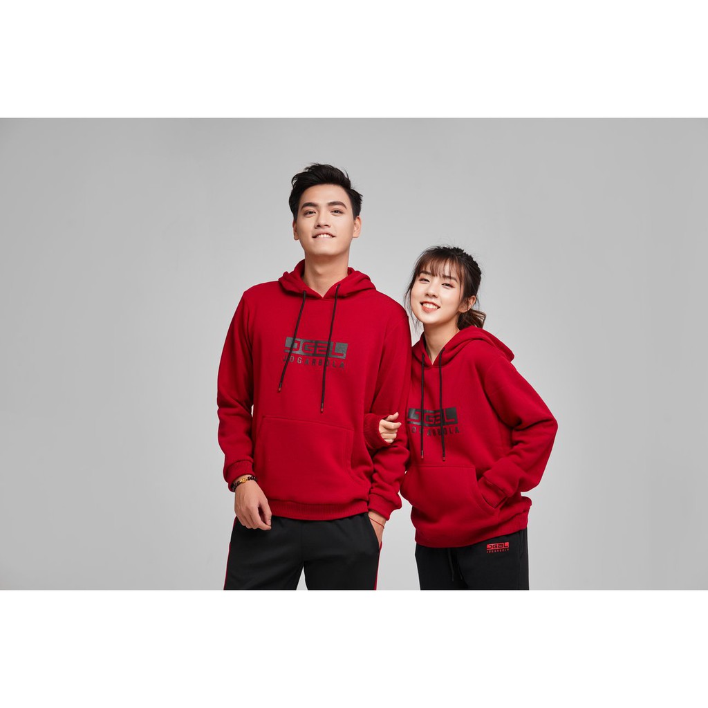 Áo Hoodies Nam JOGARBOLA JG 347-1 (đỏ) - Động Lực