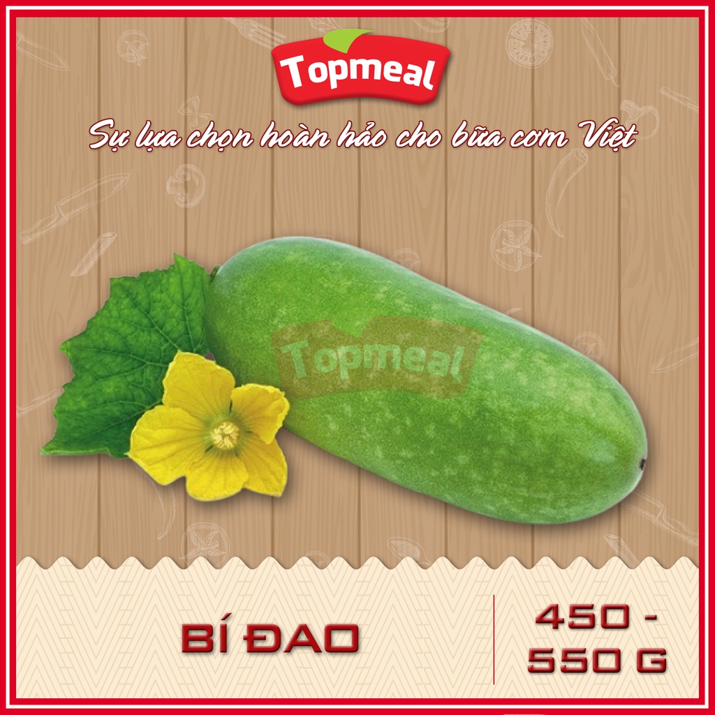 HCM - Bí đao nguyên trái Topmeal  -