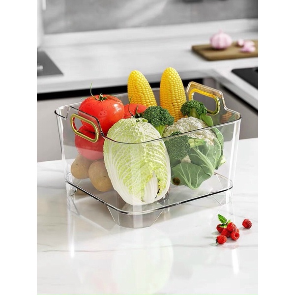 Chậu rửa rau củ quả có van xả nước dưới đáy sang trọng