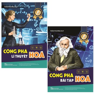 Sách - Combo: Công Phá Lí Thuyết Hóa + Công Phá Bài Tập Hóa 10 -11-12 (2 cuốn)