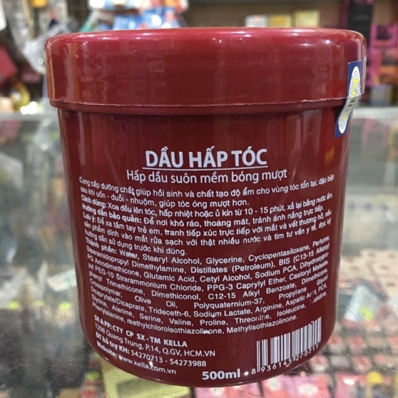 Dầu hấp tóc Kelle cao cấp mới 500ml