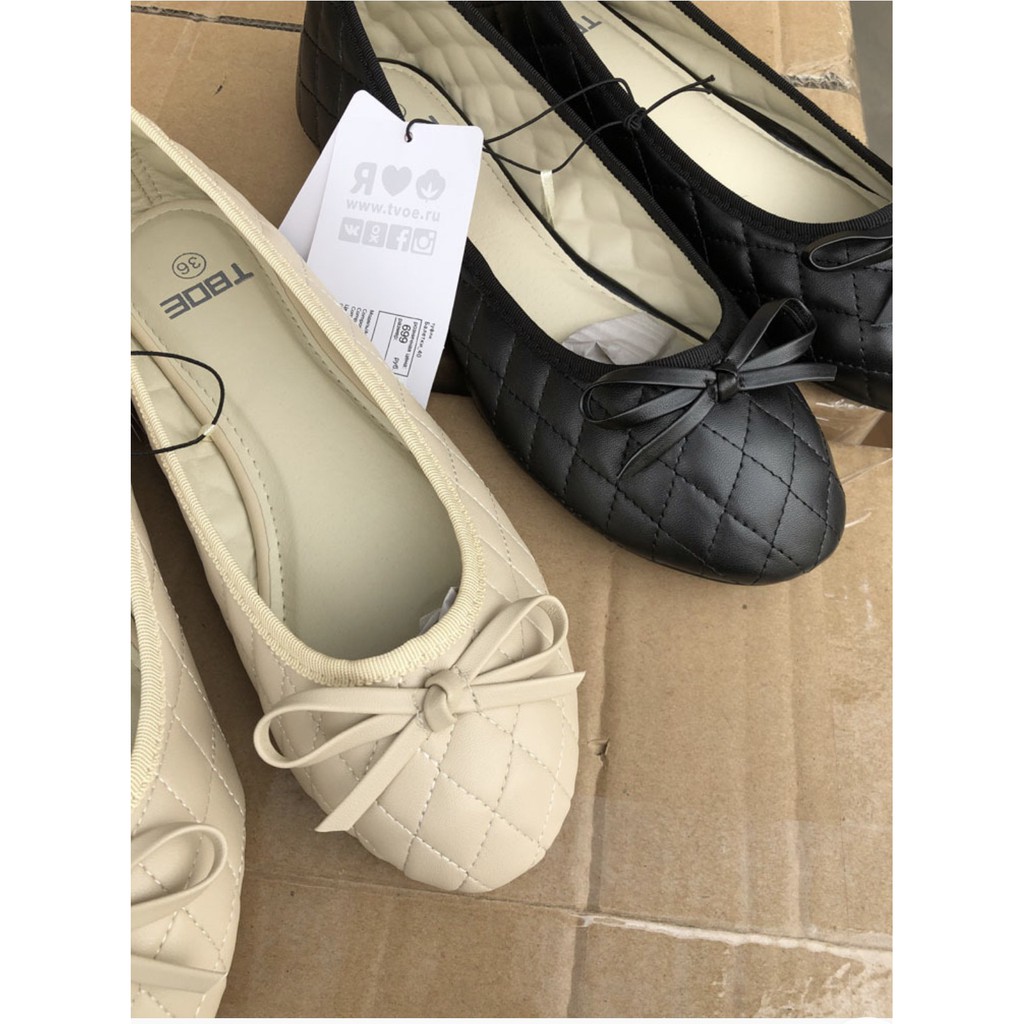 Giày bệt xuất Nga TBOE dư xịn 2 màu ( đen, be) size 36-41, có ảnh thật | BigBuy360 - bigbuy360.vn