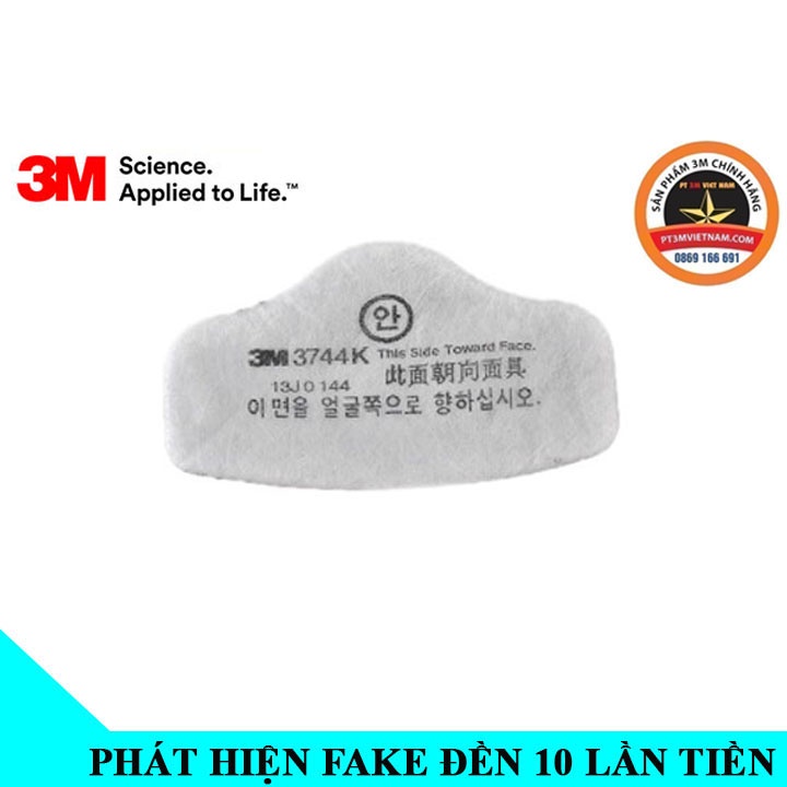 Tấm lọc bụi , hơi hữu cơ, khói hàn 3M 3744K