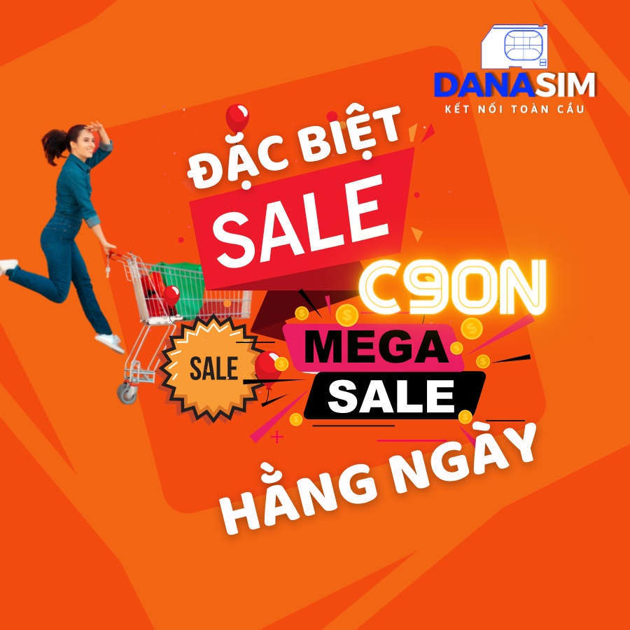 Sim 4G Mobifone C90N 4Gb/Ngày Data 180Gb Free 2 Tháng - Free Gọi - Không Giới Hạn Data