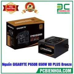 Nguồn máy tính Gigabyte P650B 80 PLUS bronze