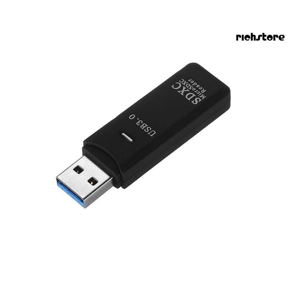 Đầu Đọc Thẻ Nhớ Usb 3.0 2 Trong 1 Cho Micro Sdxc Tf T-flash