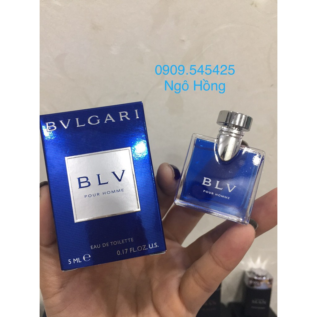 ( CAM KẾT CHÍNH HÃNG) Nước Hoa Mini Bvlgari_Goldea_The Roman Night Edt 5ML