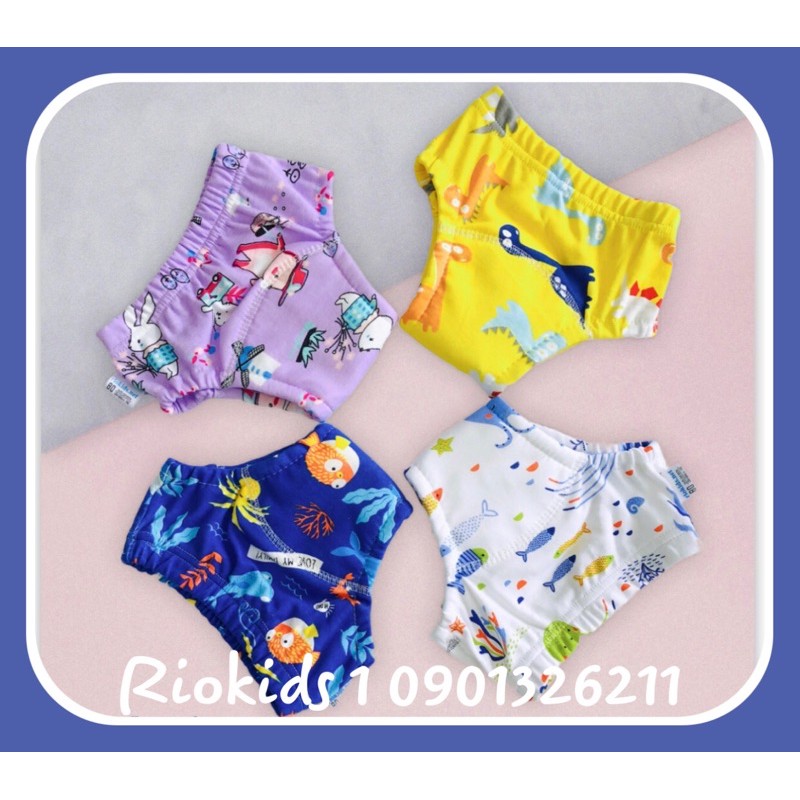 Quần bỏ bỉm đêm Riokids siêu thấm Size 80, 90, 110