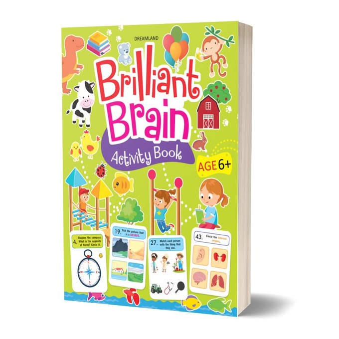 Sách - Brilliant Brain Activity Book (Age 6+) | BigBuy360 - bigbuy360.vn