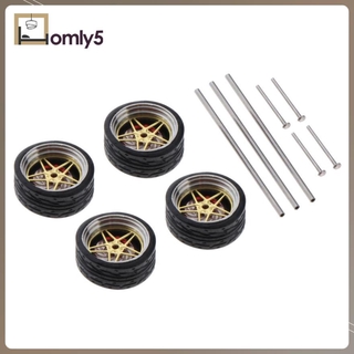 [Hoyl] Cao su tỷ lệ 4 miếng 1 / 64 cho các mẫu xe RC