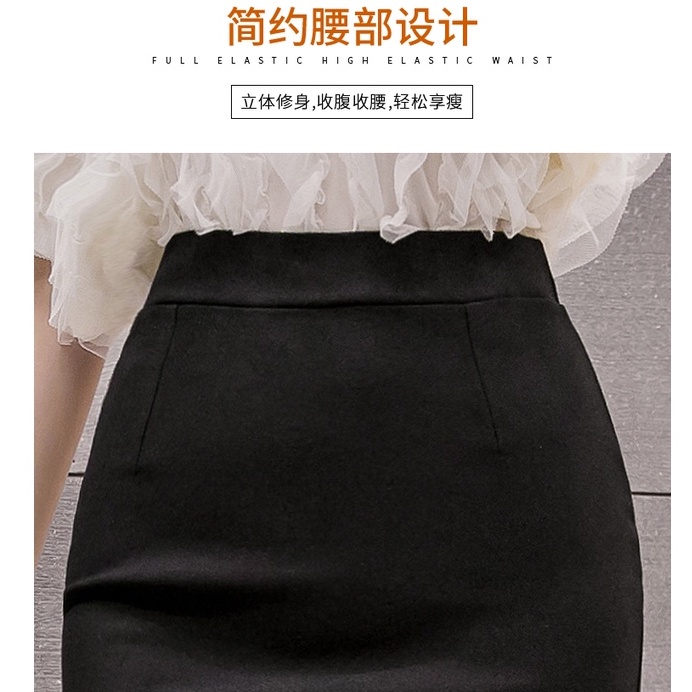 Chân Váy Đuôi Cá Dáng Ôm Xẻ Tà Quyến Rũ Thời Trang Cho Nữ