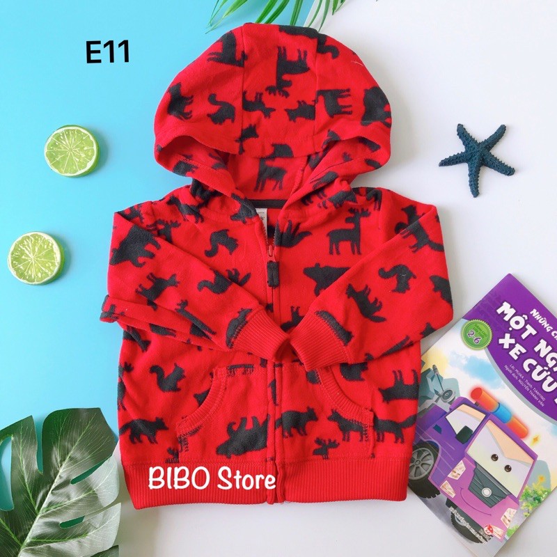 Áo Khoác Carter Xuất Xịn Cho Bé Size từ 3 tháng đến 18 tháng Bibo Store