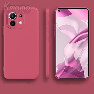 Ốp Điện Thoại Silicon Dẻo Mỏng Nhẹ Màu Kẹo Sang Trọng Cho For Xiaomi 11 Lite 5G Ne Mi 11
