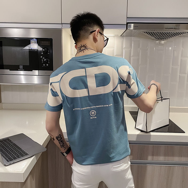 Áo nam tay ngắn thiết kế mới thời trang dành cho mùa hè