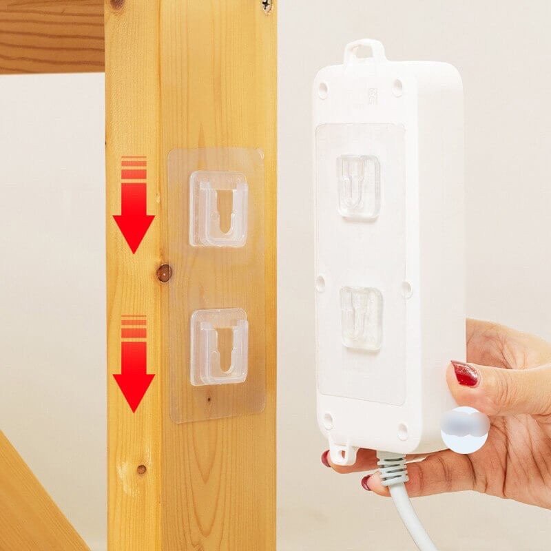 Miếng dán dự phòng dán tường treo kệ, đỡ kệ, móc dán siêu chắc chắn ATM129