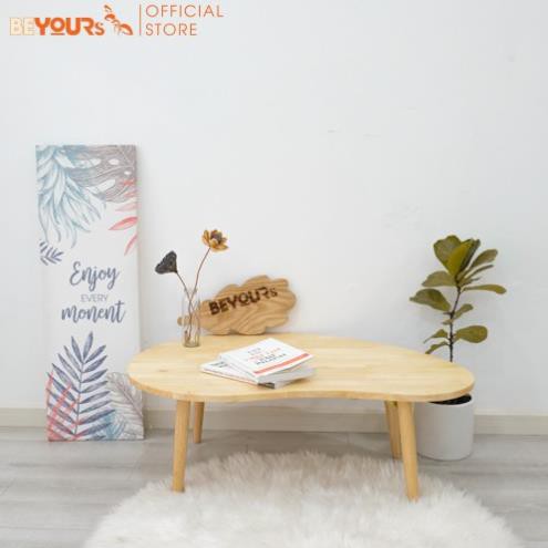 Bàn Trà Sofa Thông Minh BEYOURs D Table Bằng Gỗ Hình Hạt Đậu Nội Thất Kiểu Hàn Lắp Ráp