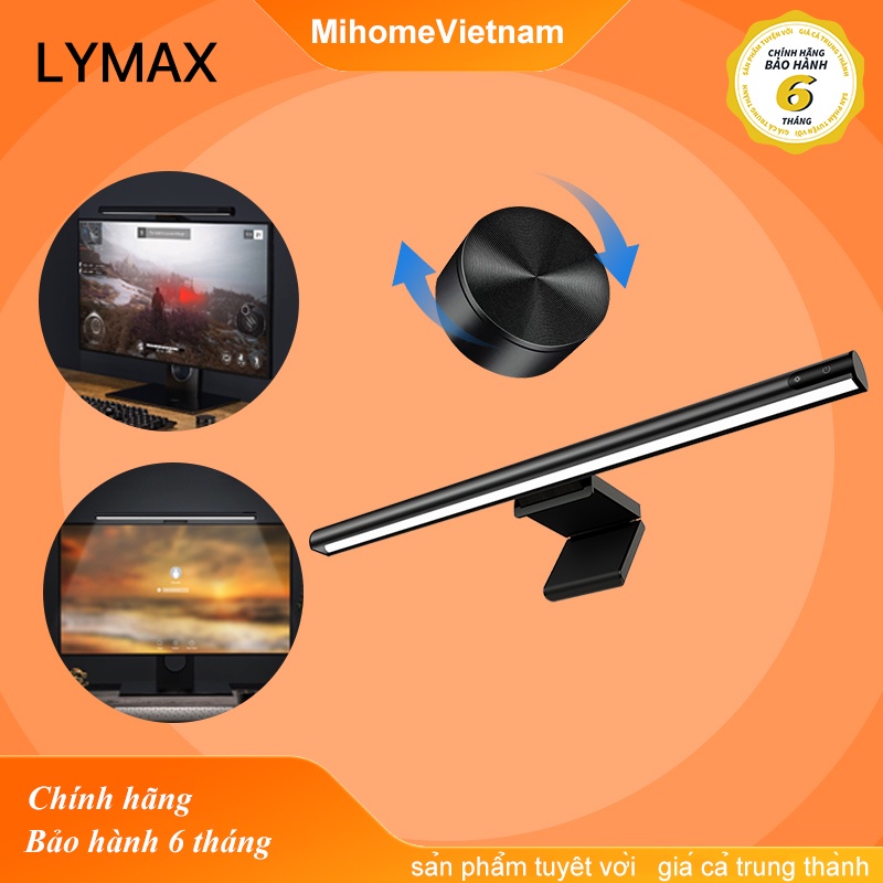 Đèn treo màn hình máy tính Xiaomi LYMAX - dễ lắp đặt , vệ mắt Chống Mỏi