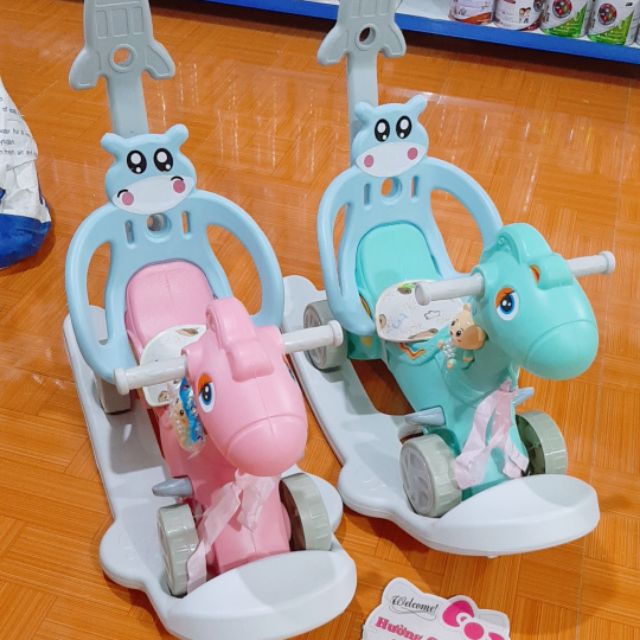 Ngựa bập bênh 3 in 1