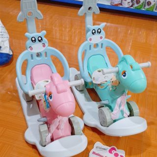 Ngựa bập bênh 3 in 1