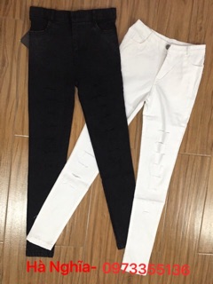 Quần Legging jeans siêu co giãn