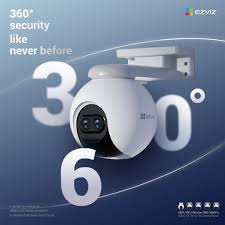 Camera Wifi ngoài trời quay quét ỐNG KÍNH KÉP EZVIZ C8PF full HD1080P, chính hãng, bảo hành 24 tháng