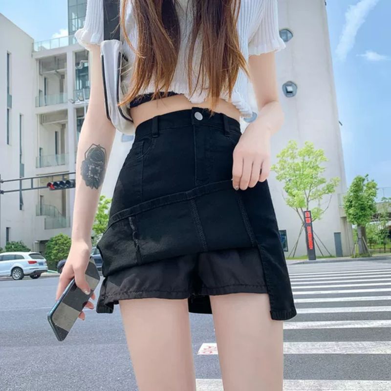 [chân váy chữ a][ chân váy ngắn] Siêu hot trend 2021( có quần trong )