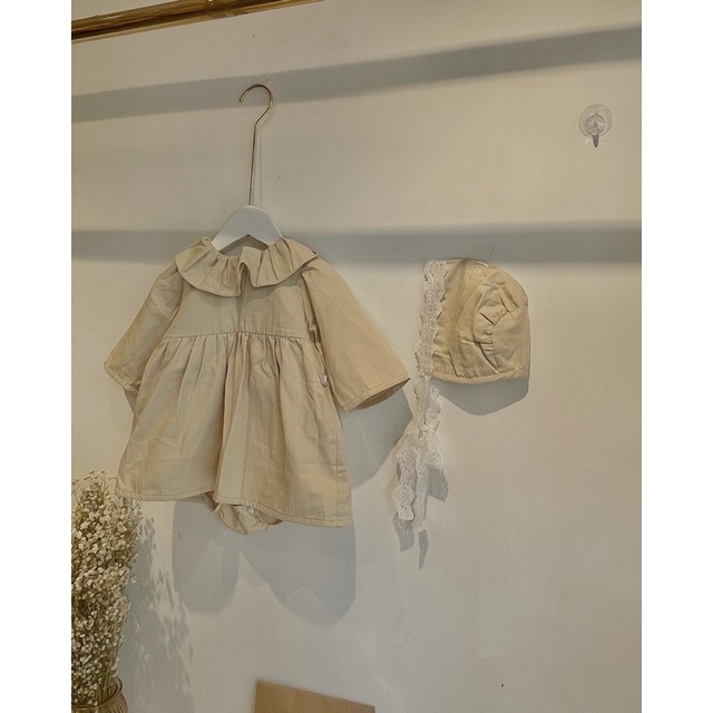 Váy limi có đũn + nón Nanci room