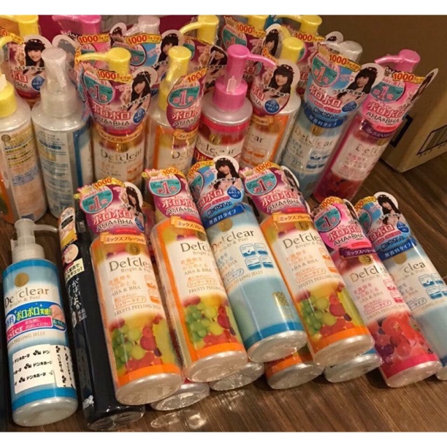 Tẩy da chết hoa quả detclear