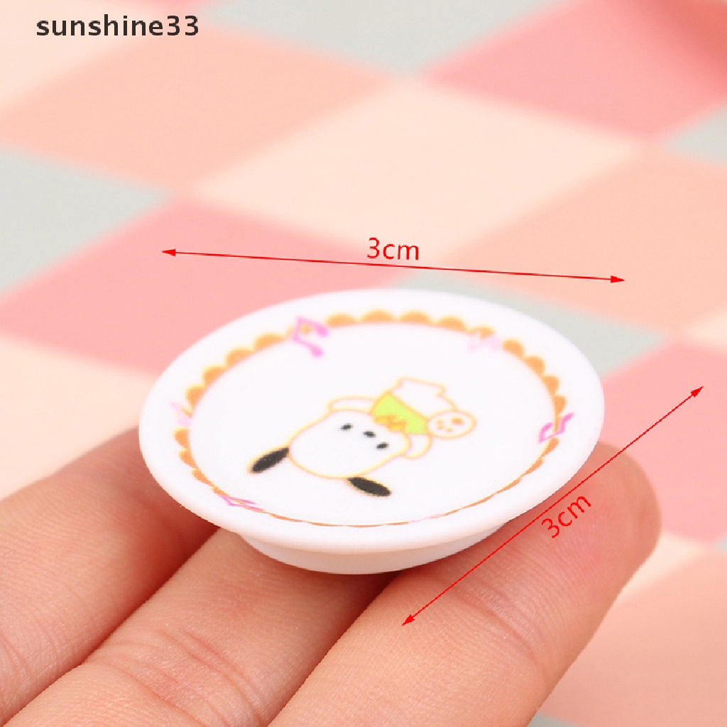 Bộ 5 Món Đồ Chơi Nhà Bếp Hoạt Hình Tỉ Lệ 1: 12 Trang Trí Nhà Búp Bê