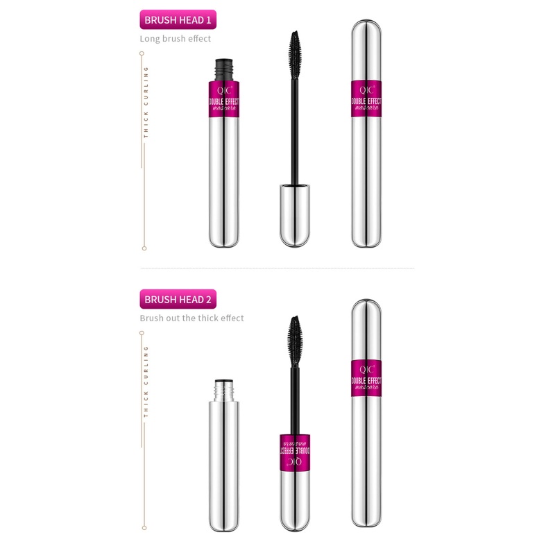 Mascara Sợi Tơ 4D 2 Trong 1 Kháng Nước Lâu Trôi Giúp Mi Dày Và Dài Hơn YOUYO