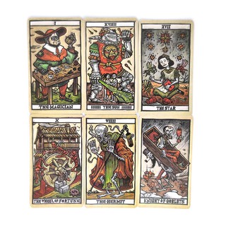 Bộ bài Tarot del Toro Size Thường H6