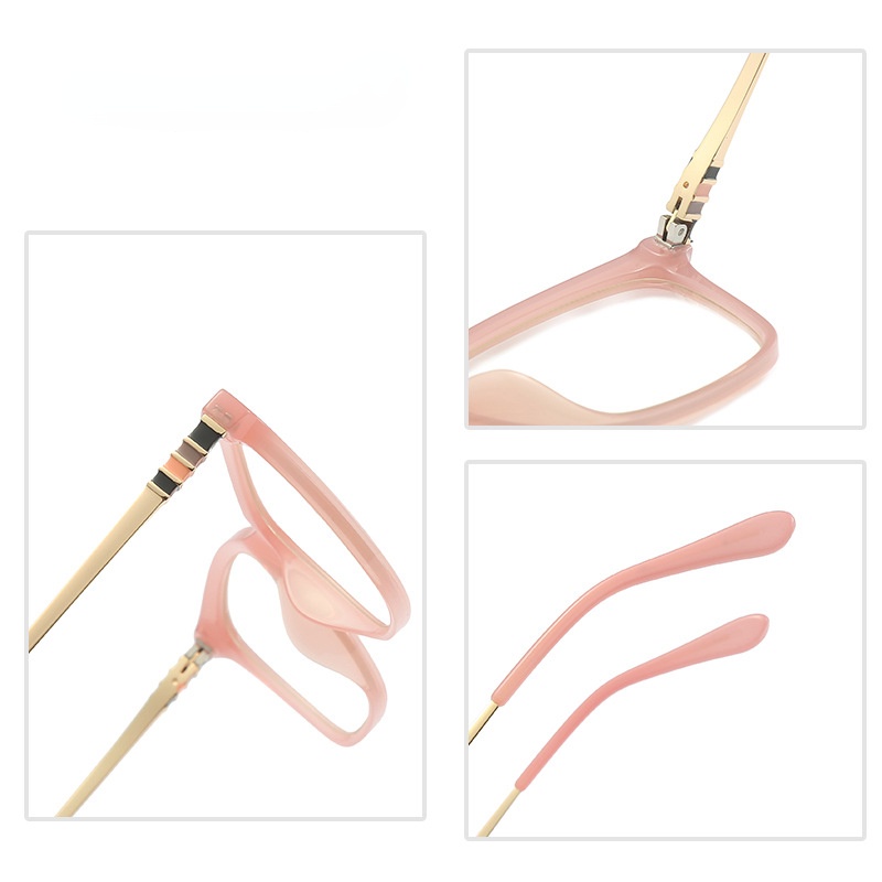 Mắt Kính Gọng Dẻo Chống Ánh Sáng Xanh TR90 Thời Trang Âu Mỹ Cho Nữ