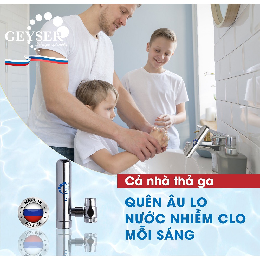 Lọc Nước Tại Vòi - Geyser EURO M - sản xuất tại Nga