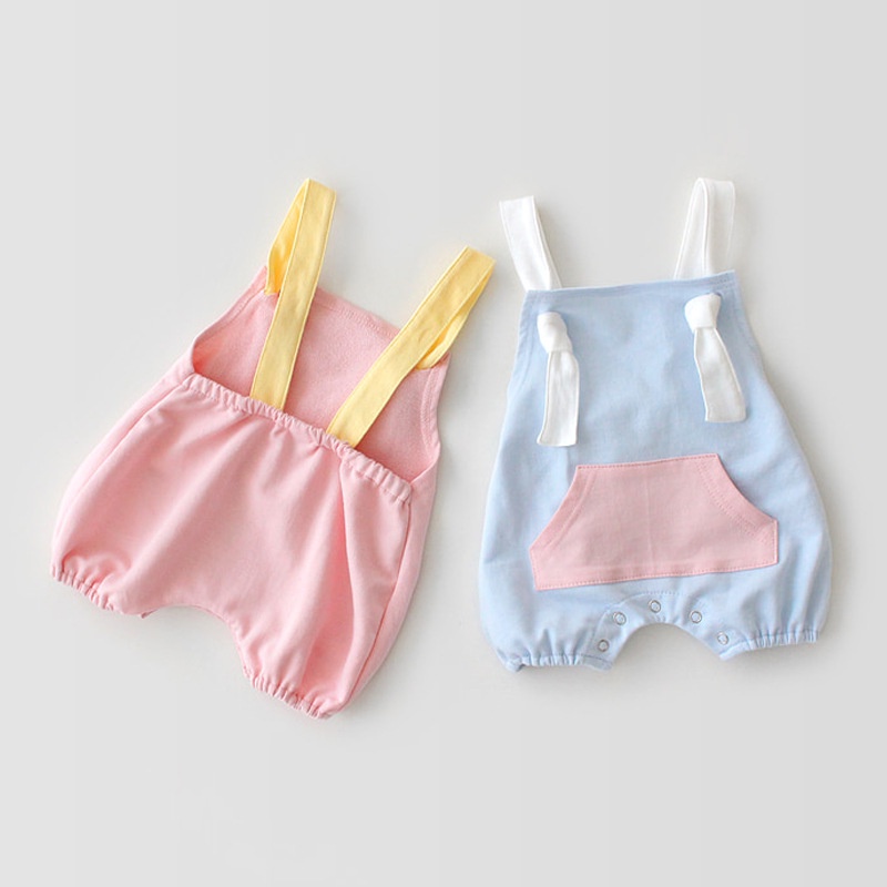 Bộ Áo Liền Quần + Mũ Tai Voi Dễ Thương Cho Bé Sơ Sinh 0986