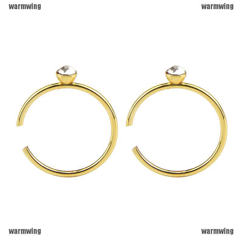 Set 40 Khuyên Mũi Thép Không Gỉ Đính Đá Cá Tính