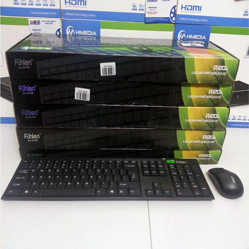 Bộ Bàn Phím Và Chuột Không Dây Fuhen-Bảo Hành 12 Tháng | BigBuy360 - bigbuy360.vn