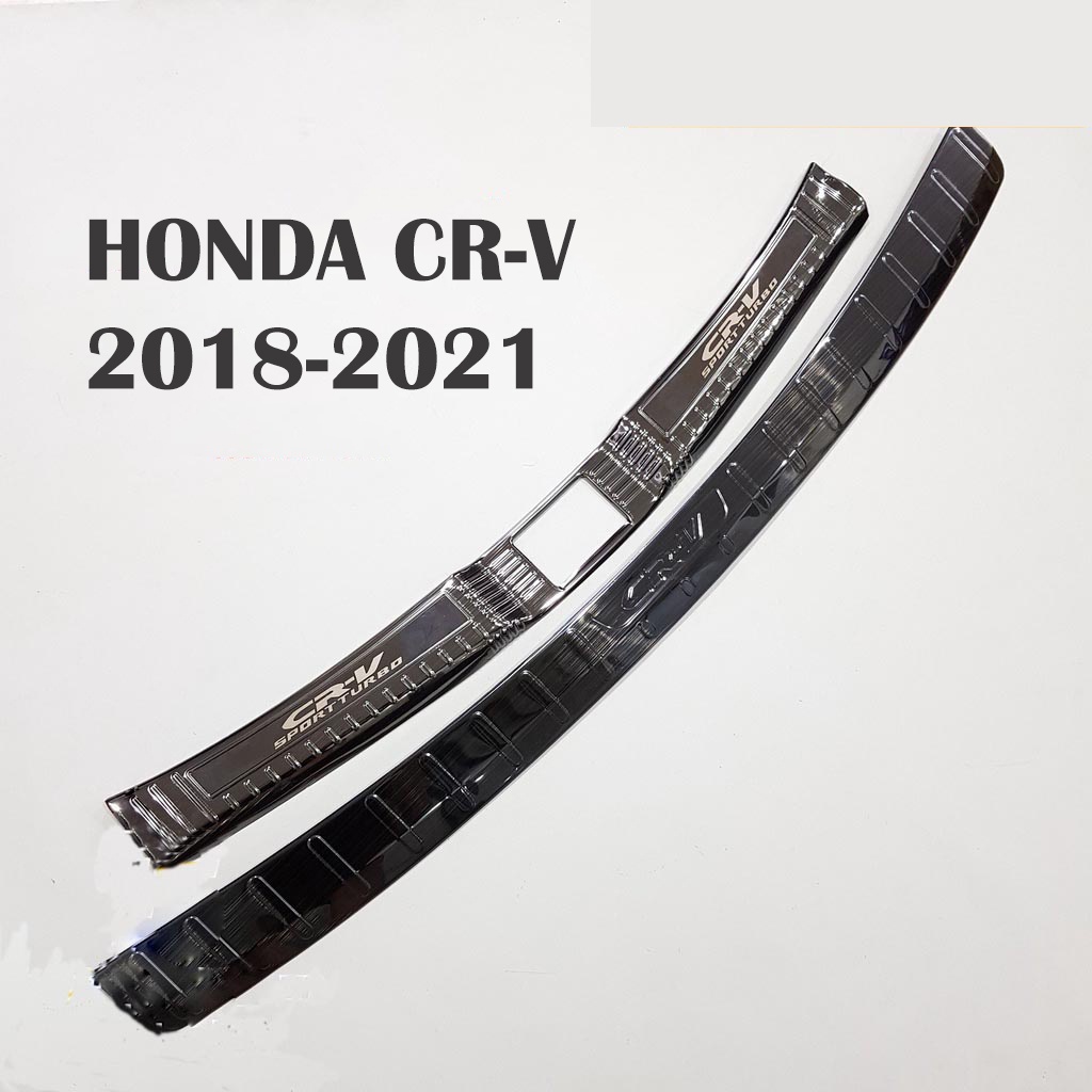 Ốp Chống Trầy Cốp Xe Honda CRV 2018 2019 2020 2021 2022 Mẫu Titan Cao Cấp - tặng kèm keo tăng dính