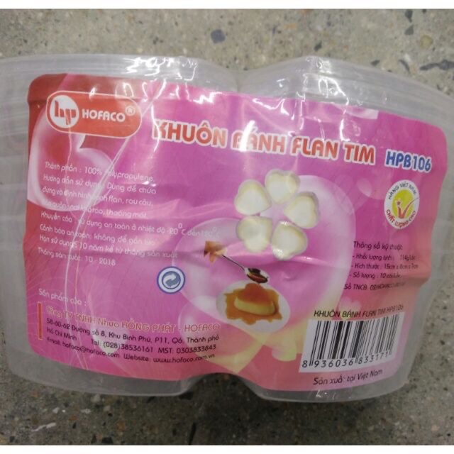 10 Hủ nhựa có nắp làm bánh flan hộp trái tim, hoa, tròn caramen, rau câu, sữa chua, đựng slime