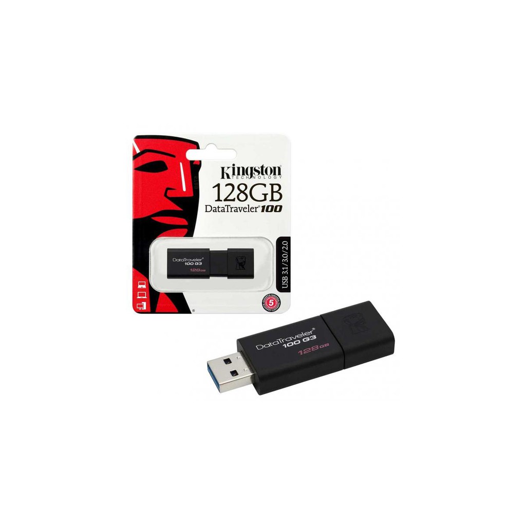 USB Kingston DT100 3.0 Bảo hành 60T (SPC/FPT)  32GB - 64GB-128gb