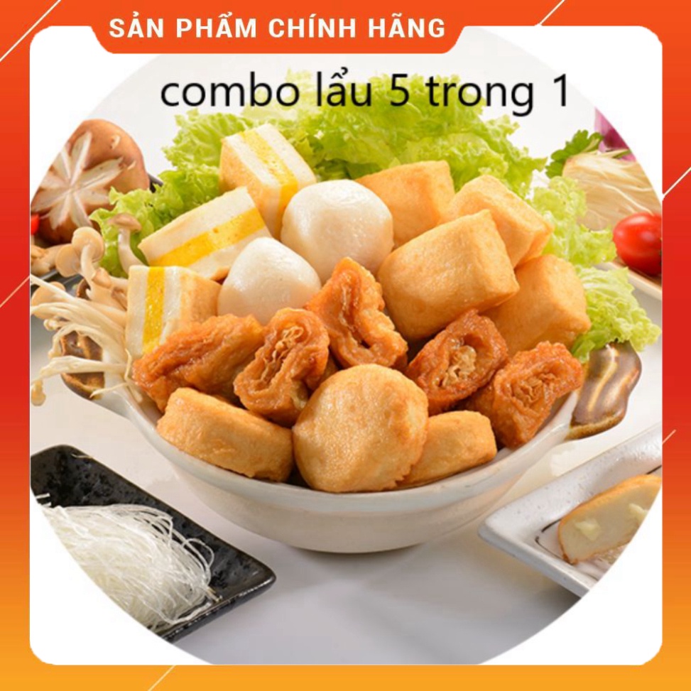[HCM-2H] 500G Viên Thả Lẩu EB 5 trong 1 Malaysia - NUONGFOOD