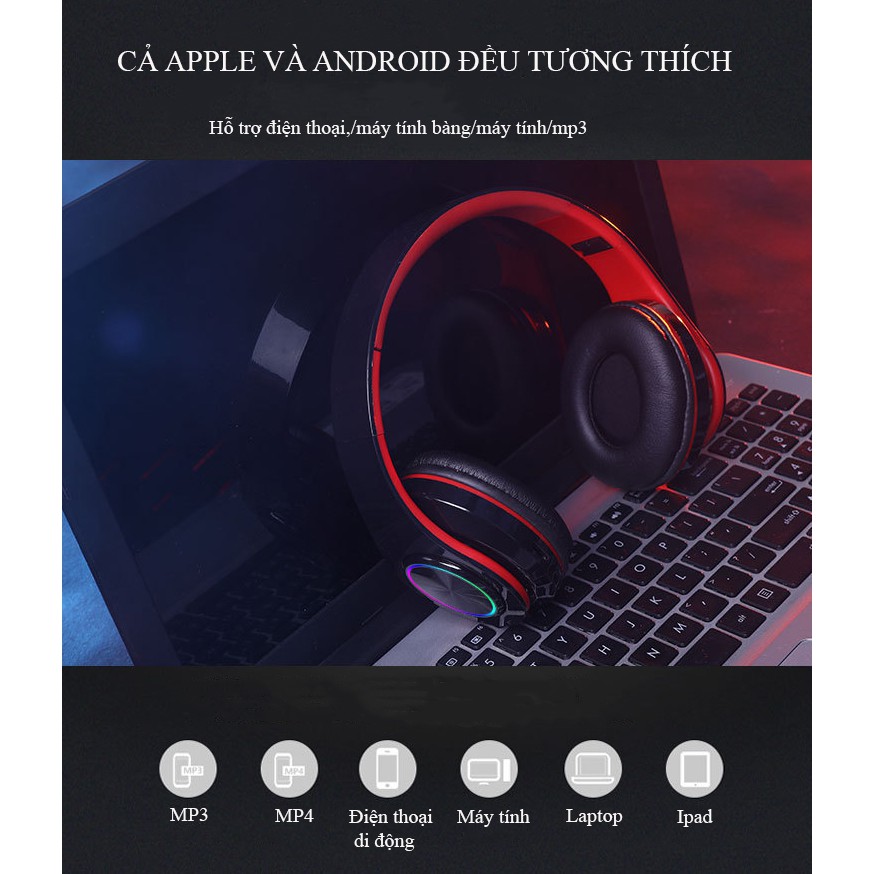 Tai nghe Bluetooth❤️FREESHIP❤️Tai nghe chup tai hỗ trợ thẻ nhớ, pass mạnh - Tai nghe không dây B39 Tai nghe thế hệ mới