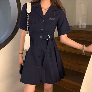 Đầm vét cổ điển sang chảnh