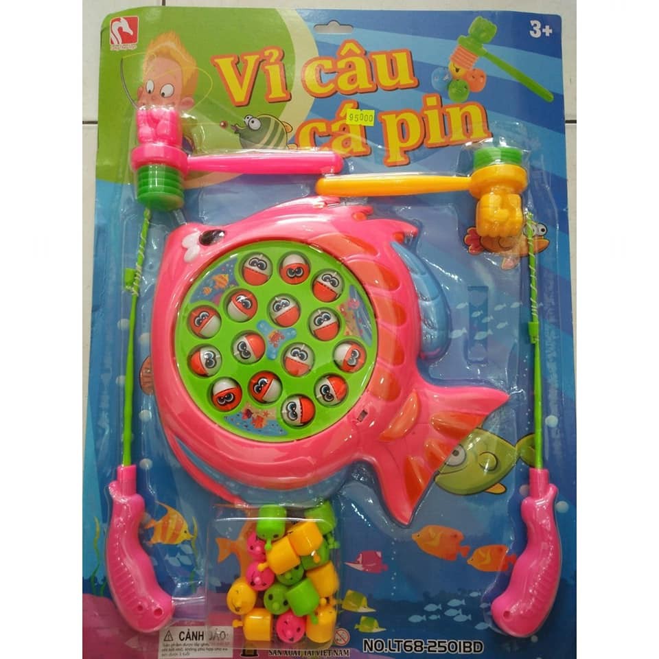 ĐỒ CHƠI CÂU CÁ VÀ BÚA ĐẬP. HÀNG VIỆT NAM.