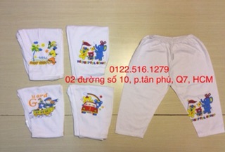 Set 5 quần dài màu bossini